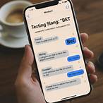 what is bet in texting